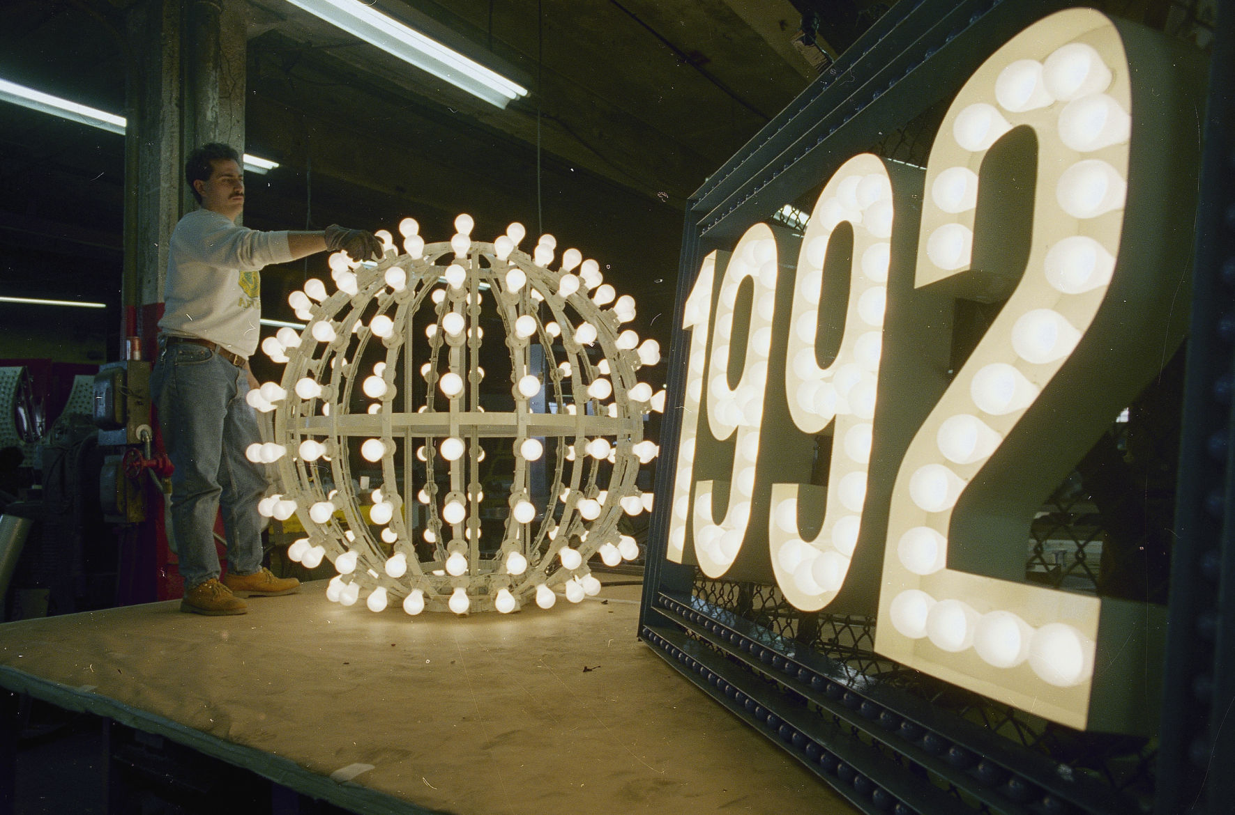 New Years At Times Square Prep 1991
